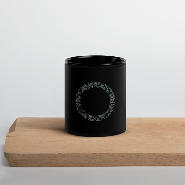 Mug noeud d'éternité circulaire